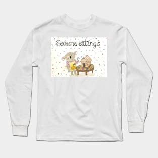 seasons eatings koala Long Sleeve T-Shirt